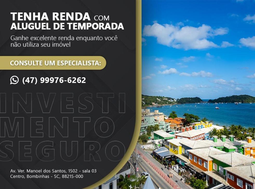 Apartamento A Poucos Passos Da Praia Da Conceicao Bombinhas Bagian luar foto